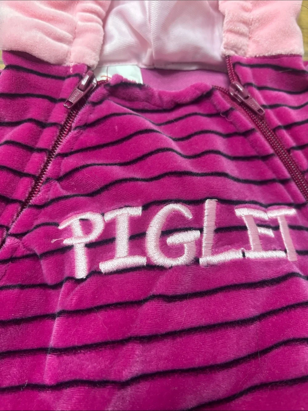 Disney Store Piglet Halloween Costume Pink Pooh Tigger Size Baby 6-12 Months